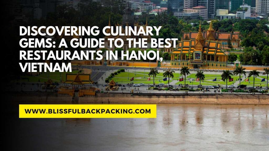 best restaurants hanoi vietnam