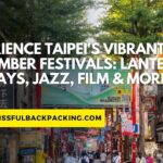 Experience Taipei’s Vibrant November Festivals: Lantern Displays, Jazz, Film & More